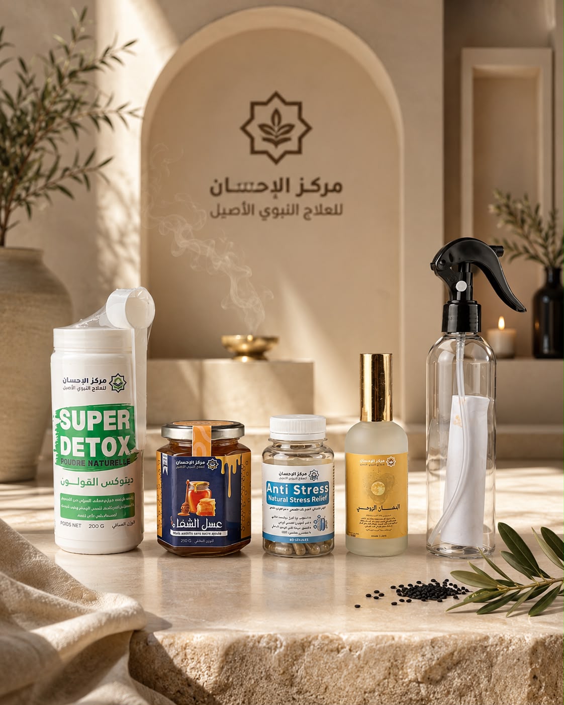 باقة القولون العصبي الروحي
